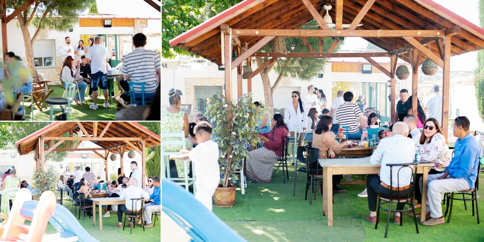Encuentro en la pérgola